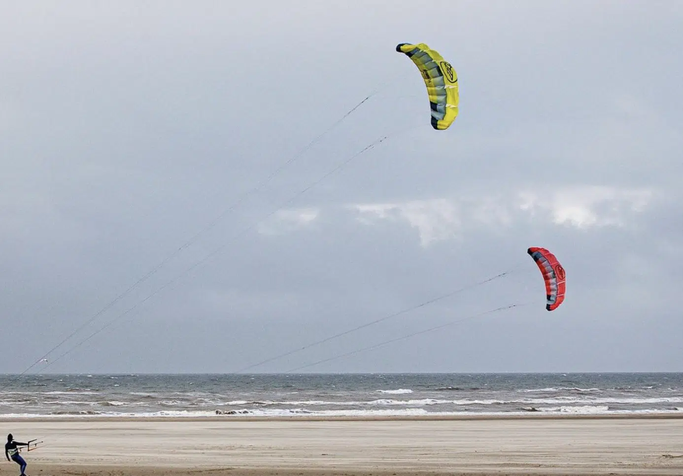 Kitesurfing Zero to Superhero on Wallasey Beach, photo 4
