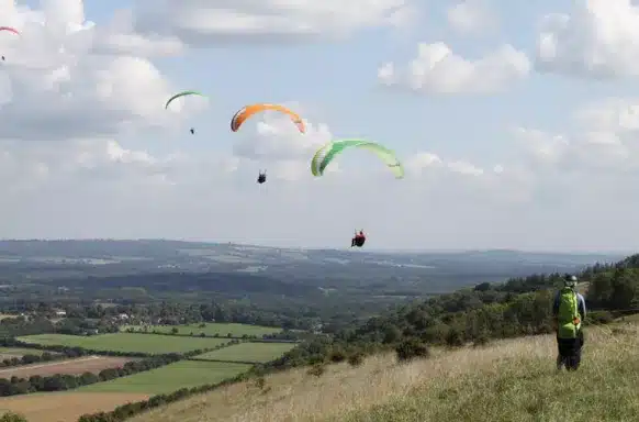 Tandem Paraglide in the South Downs gallery 2