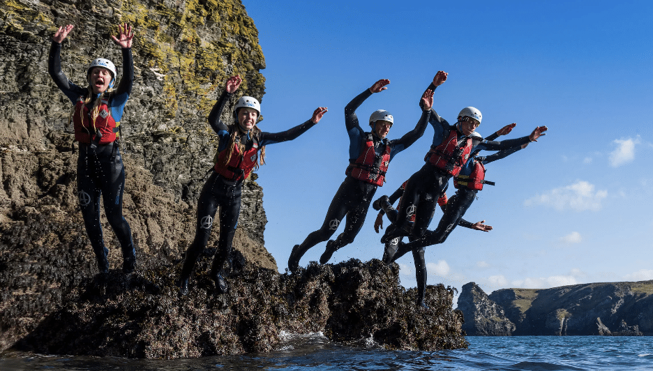 Coasteering in Bossiney Bay, Cornwall gallery 3