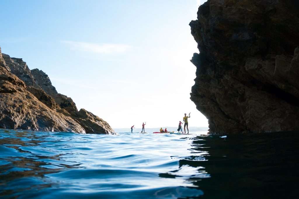 Morning SUP tour; Newquay's serene waters. - adventuro