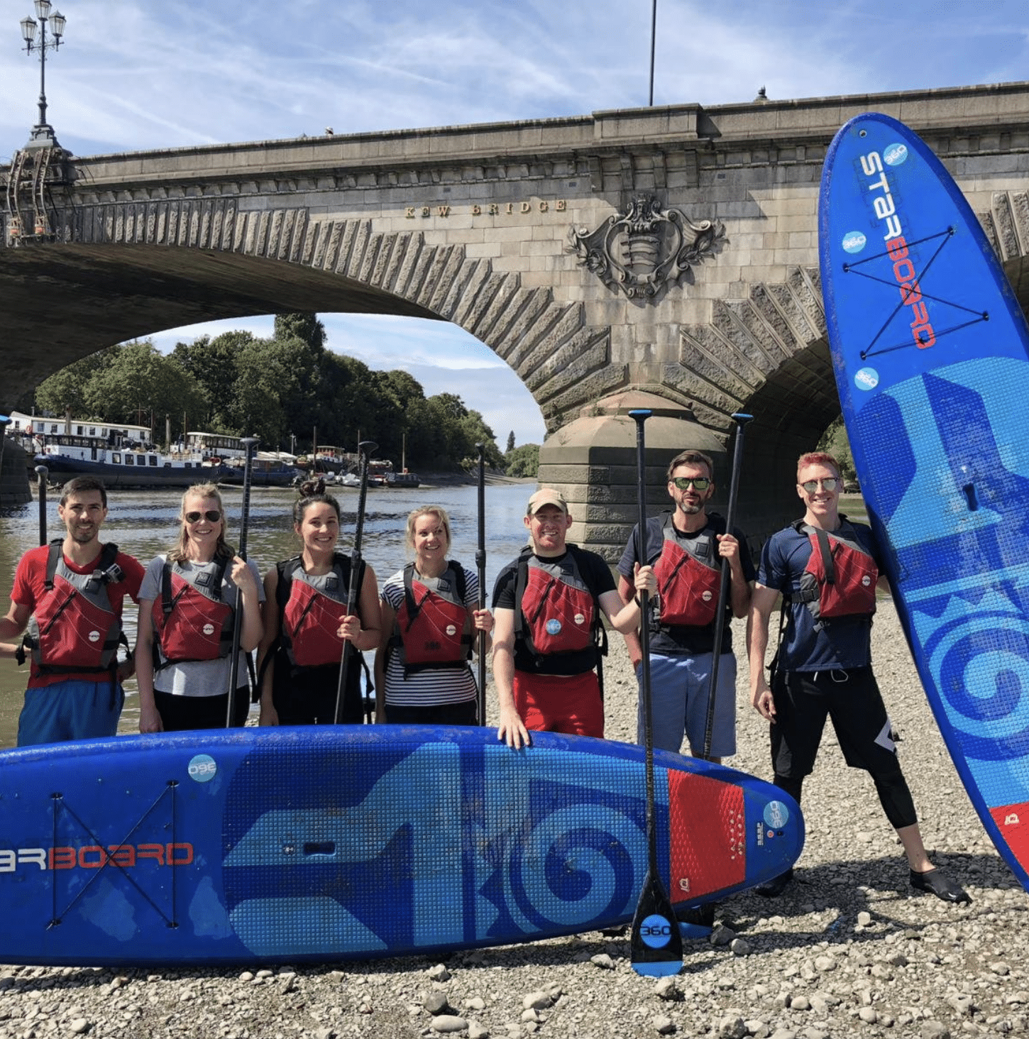 Group Paddleboarding (SUP) Session at Kew Bridge, photo 3