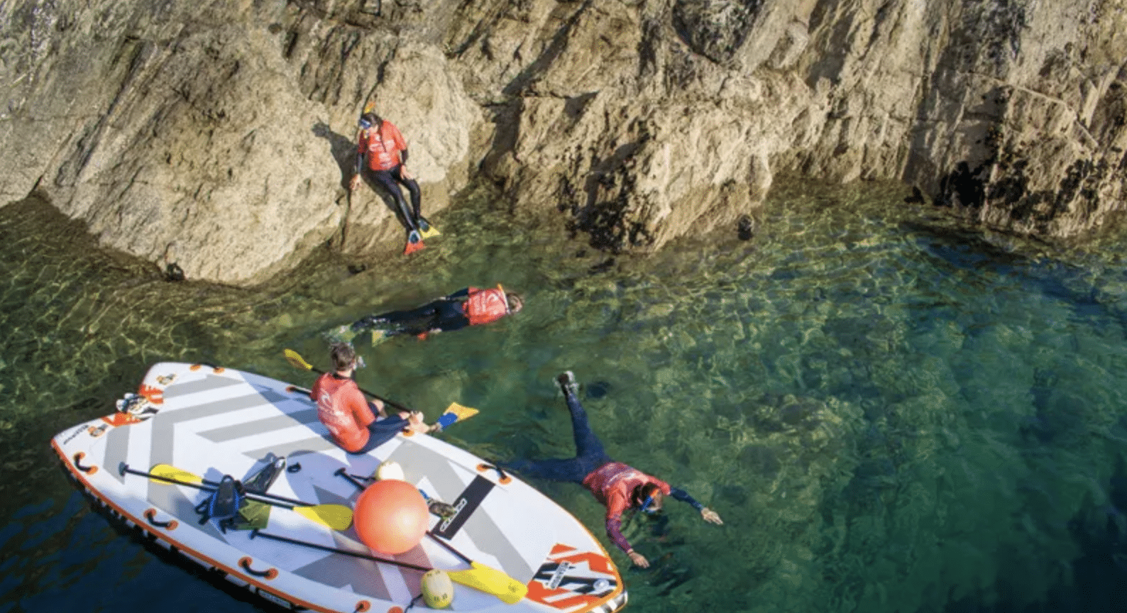 Coasteer, Snorkel & Super-SUP Adventure by Towan Beach, photo 2