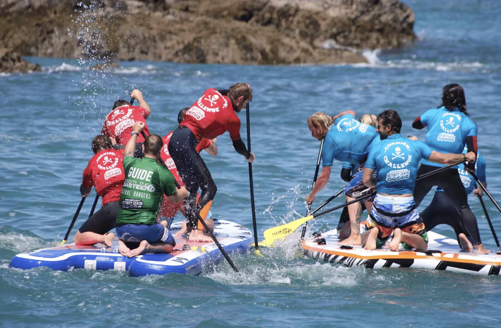 Racing Super SUP in Newquay, photo 5