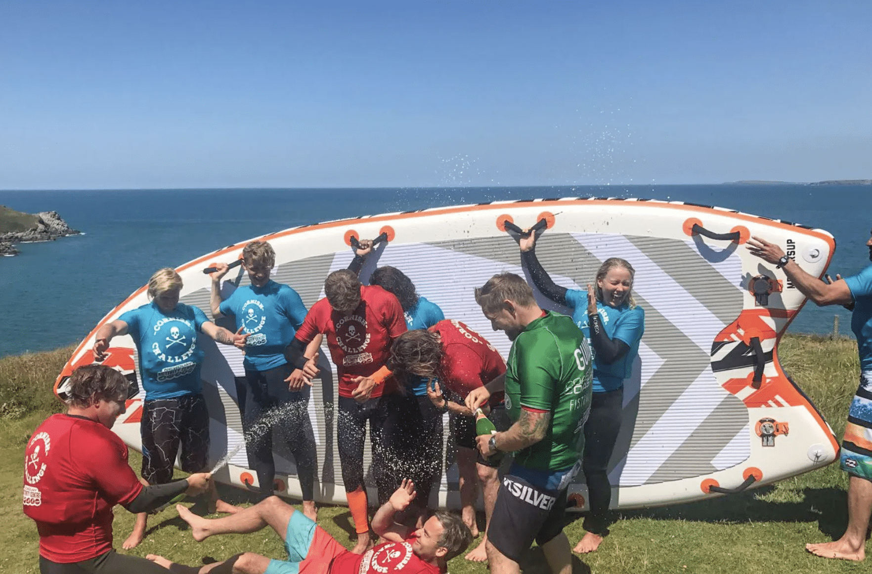 Racing Super SUP in Newquay, photo 3