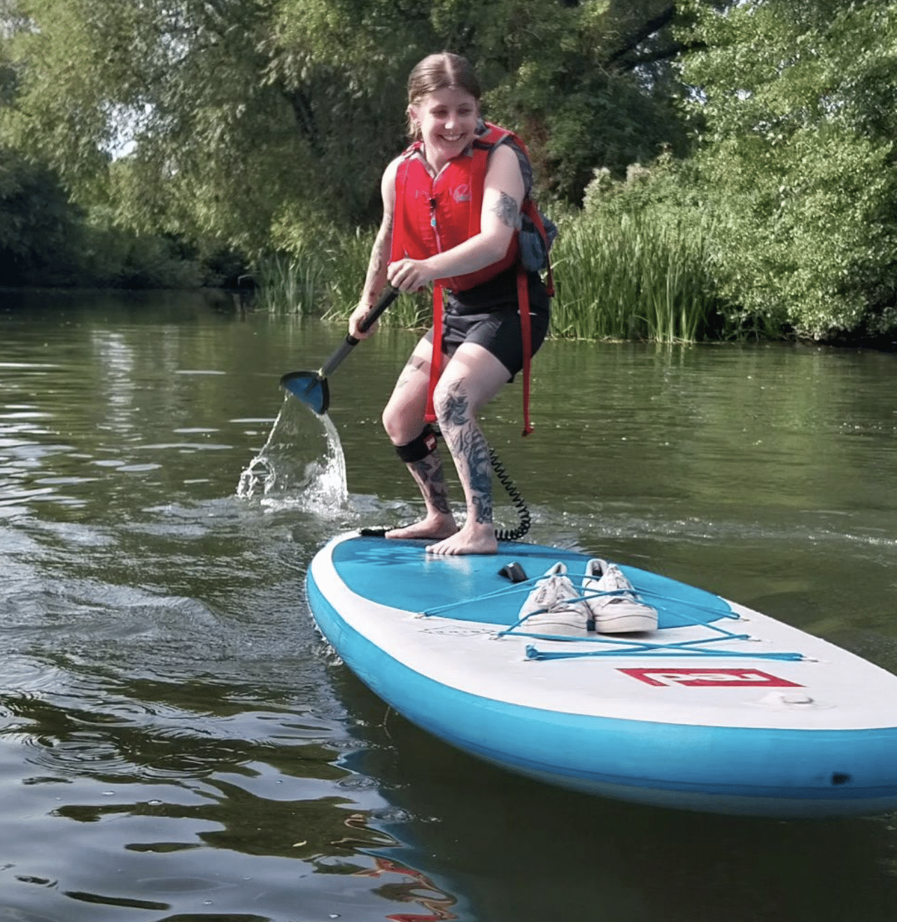 Beginner SUP Lesson on the River Avon gallery 2