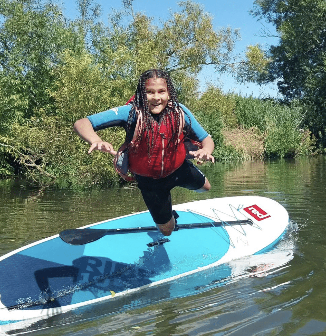 Beginner SUP Lesson on the River Avon gallery 3