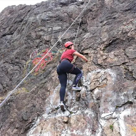 Climb & Abseil Blackford Quarry, Edinburgh gallery 8
