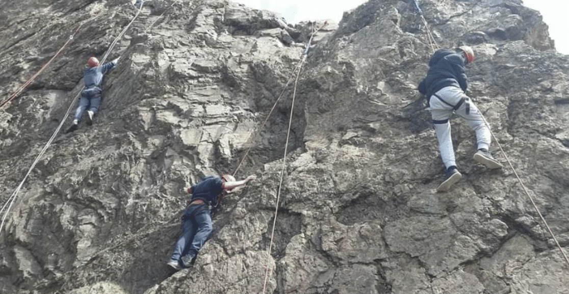 Climb & Abseil Blackford Quarry, Edinburgh Blackford, Edinburgh