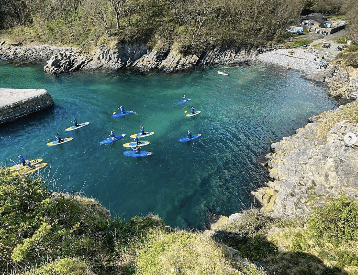 SUP Hire in Tenby North Beach, Pembrokeshire gallery 4