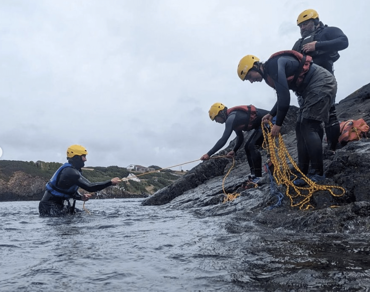 Coasteering at Stackpole Quay in Pembrokeshire gallery 2
