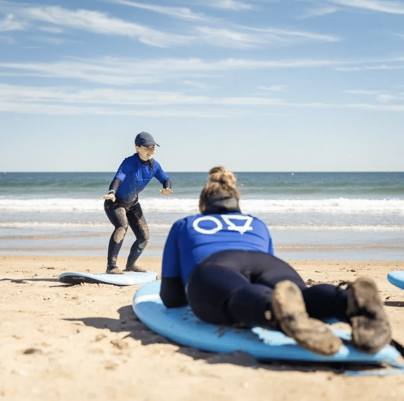 Surfing Lessons on the East Lothian Coast gallery 3