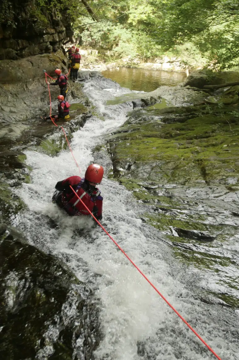 Canyoning at Prysor Canyon, Snowdonia gallery 2