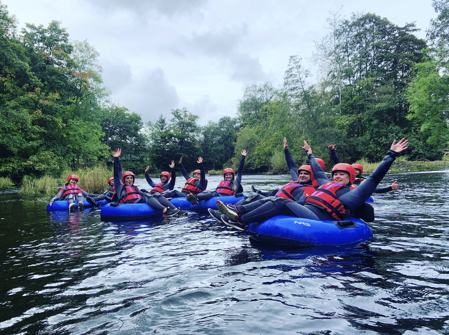River Tubing on the River Dee in Llangollen, North Wales gallery 8