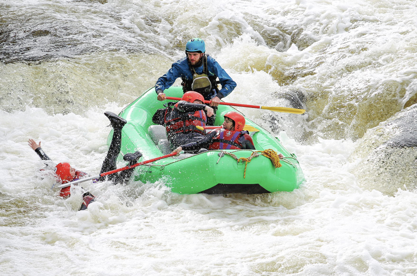 White Water Rafting on the River Dee in Llangollen gallery 3