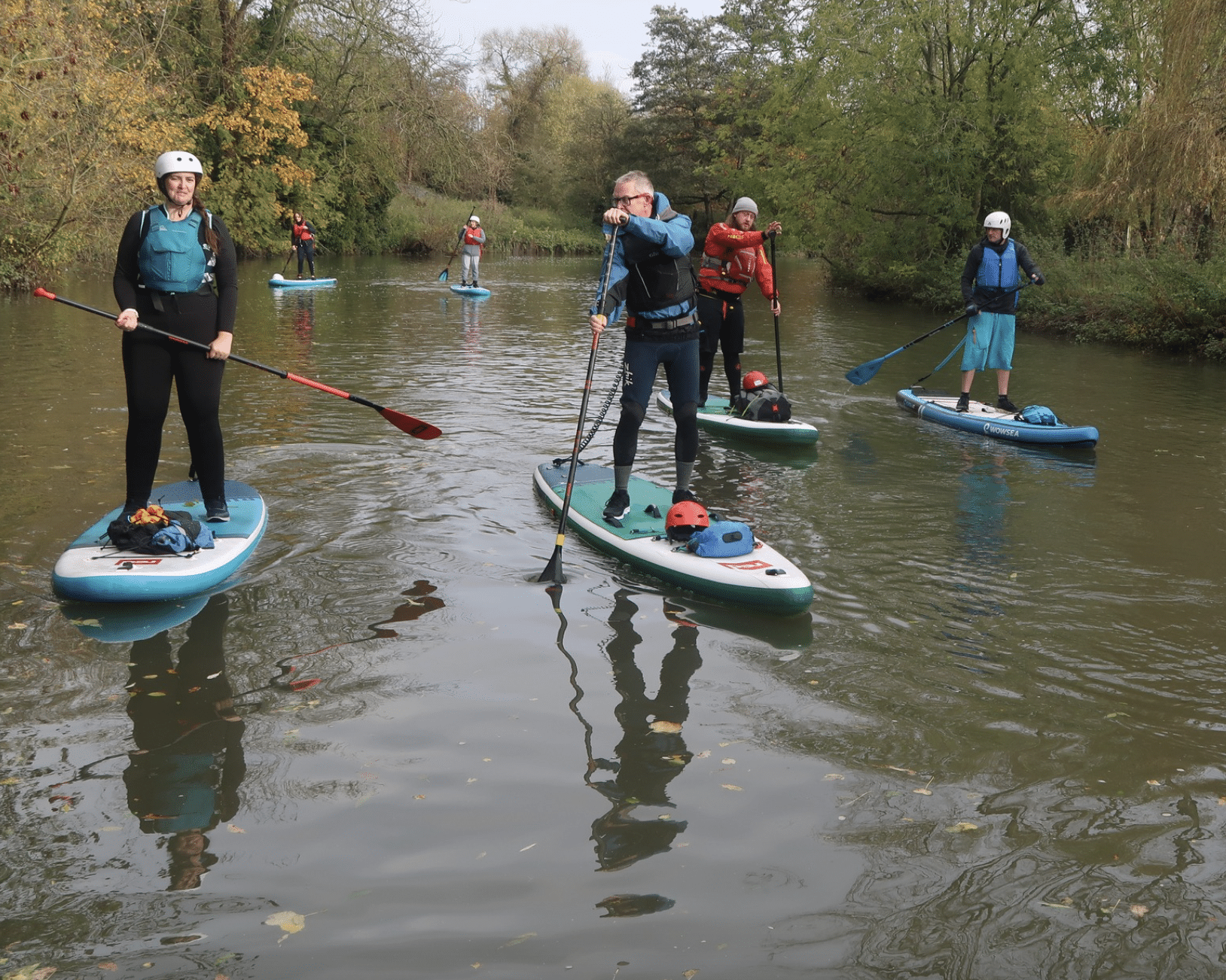 Adult Paddleboarding Taster Session on the River Leam, photo 5