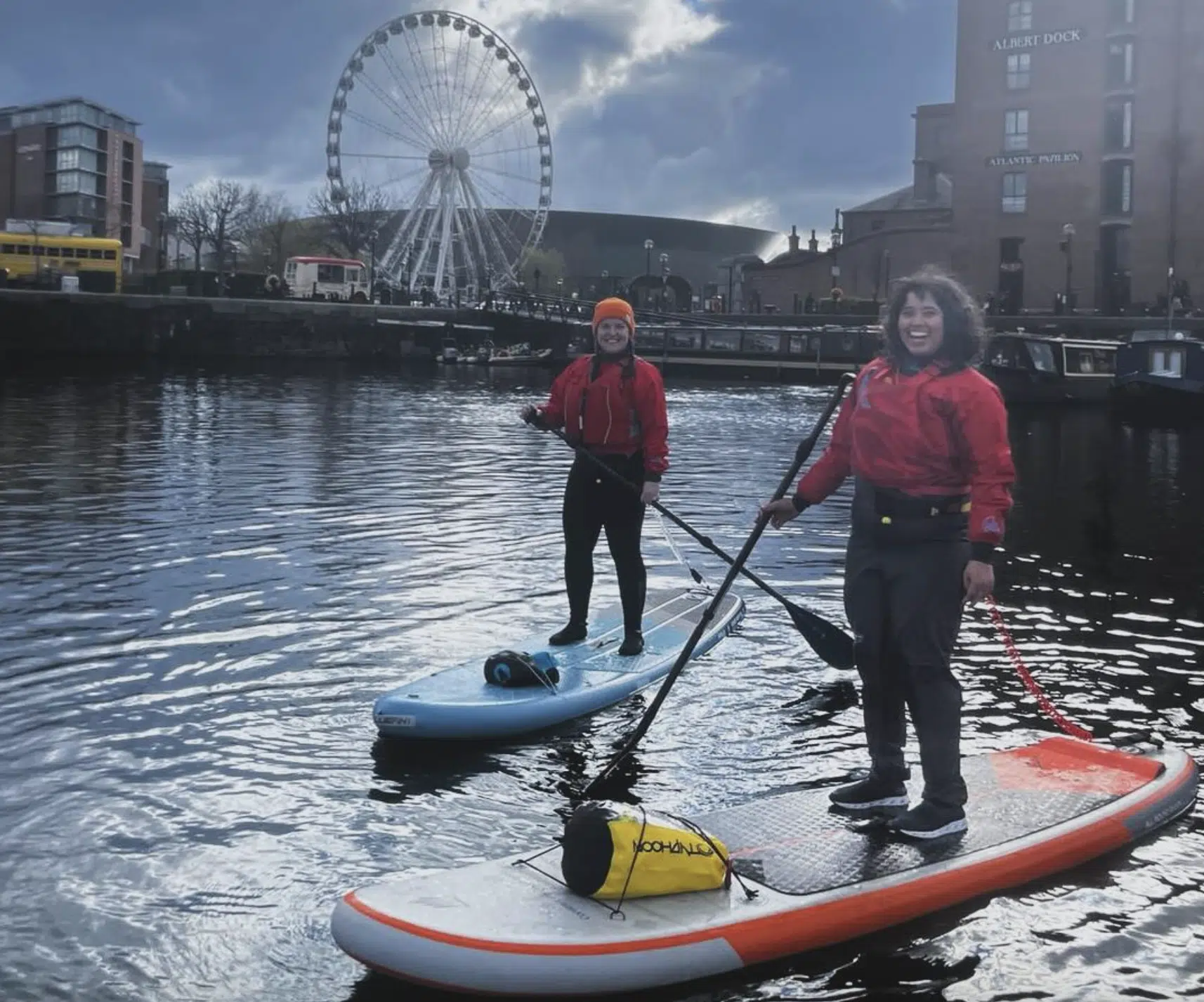 Group SUP Session at Liverpool’s Royal Albert Docks gallery 5