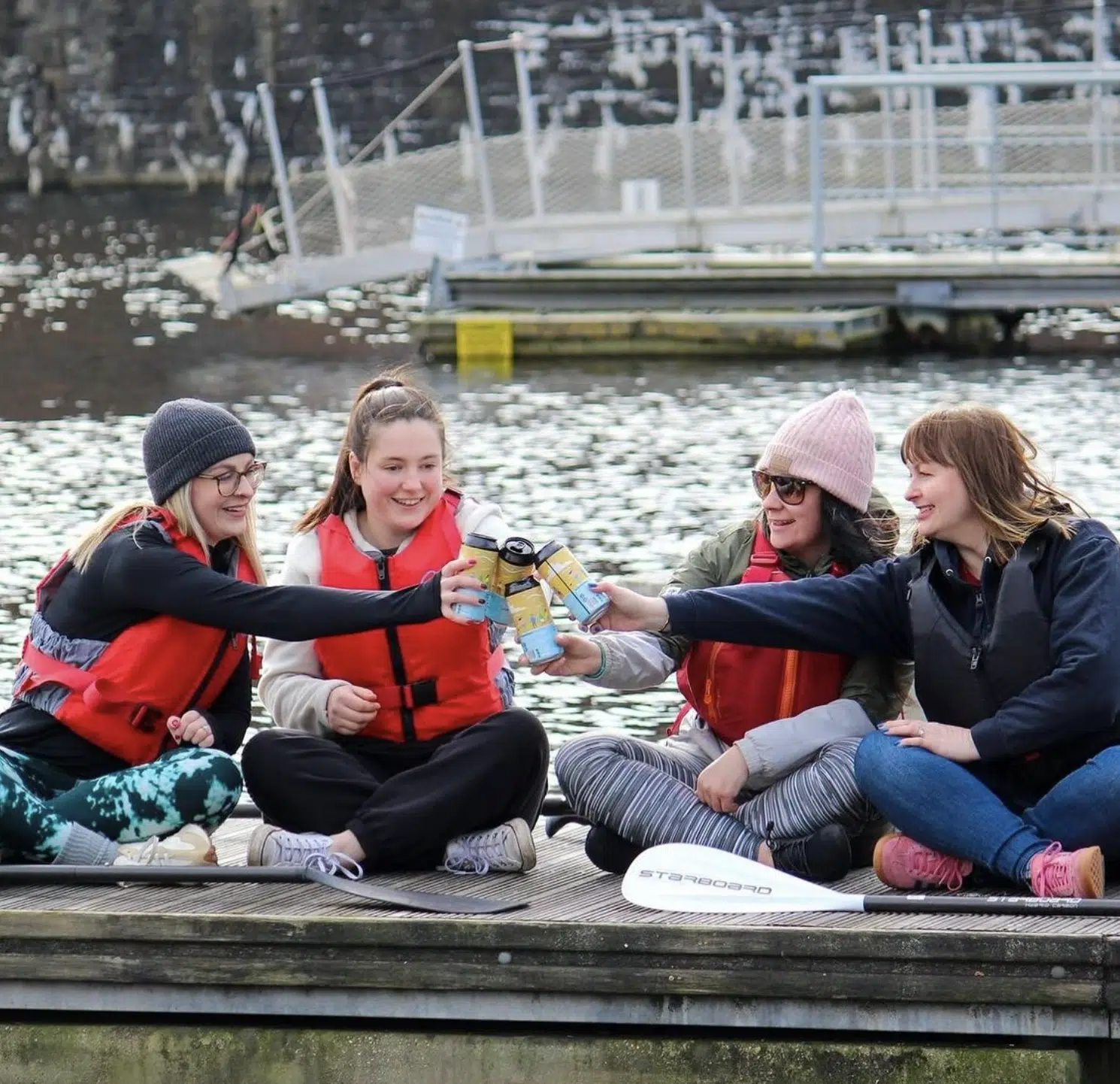 Group SUP Session at Liverpool’s Royal Albert Docks gallery 4