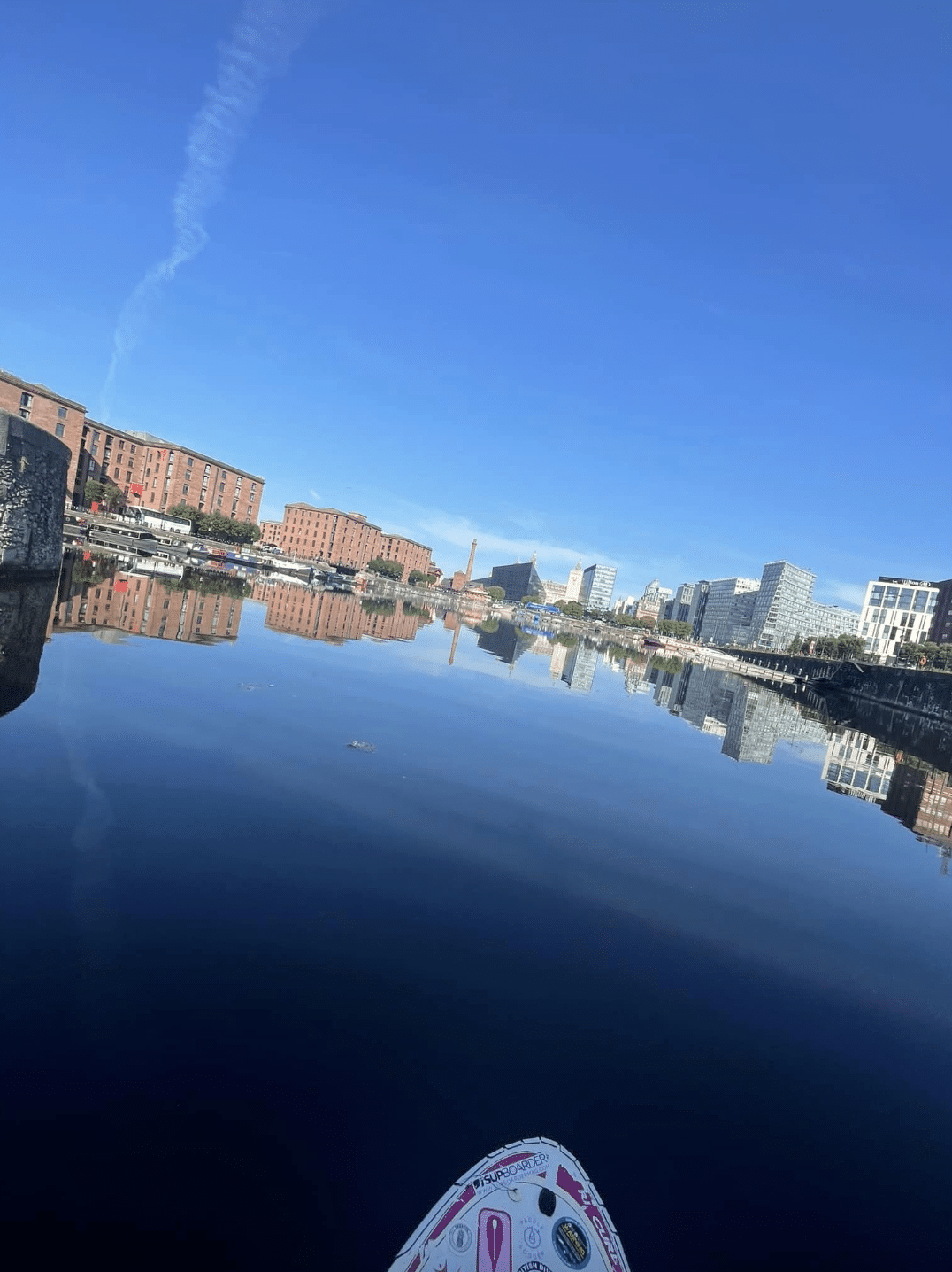 SUP Yoga at Liverpool's Royal Albert Docks, photo 4