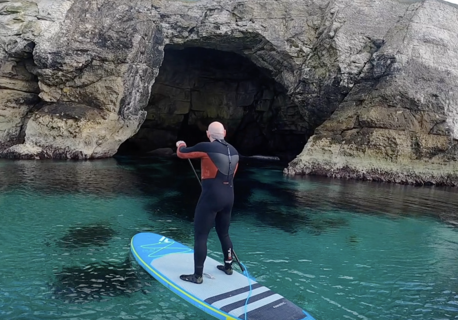 Paddleboarding on the Causeway Coast - Cave Exploration gallery 5