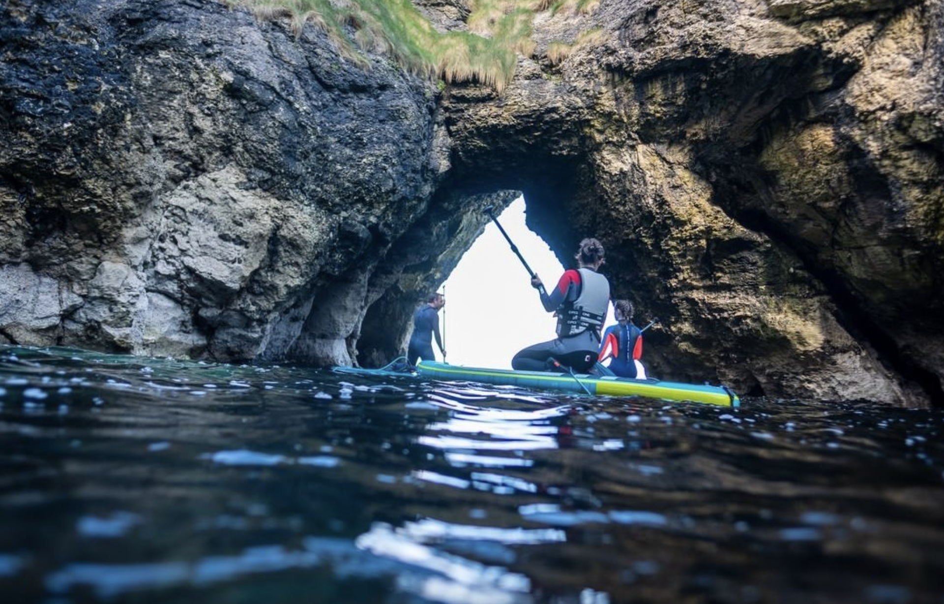 Paddleboarding on the Causeway Coast - Cave Exploration gallery 7