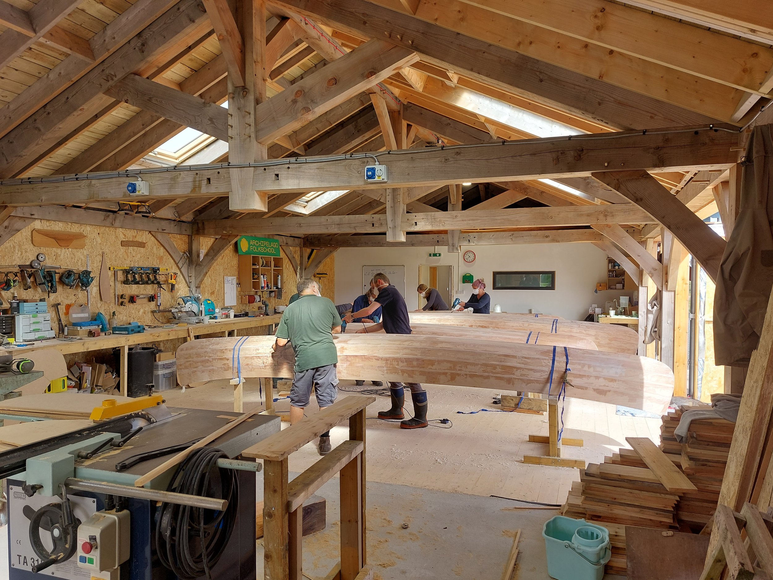 Canoe or Kayak Building Course on the Isle of Mull, photo 5