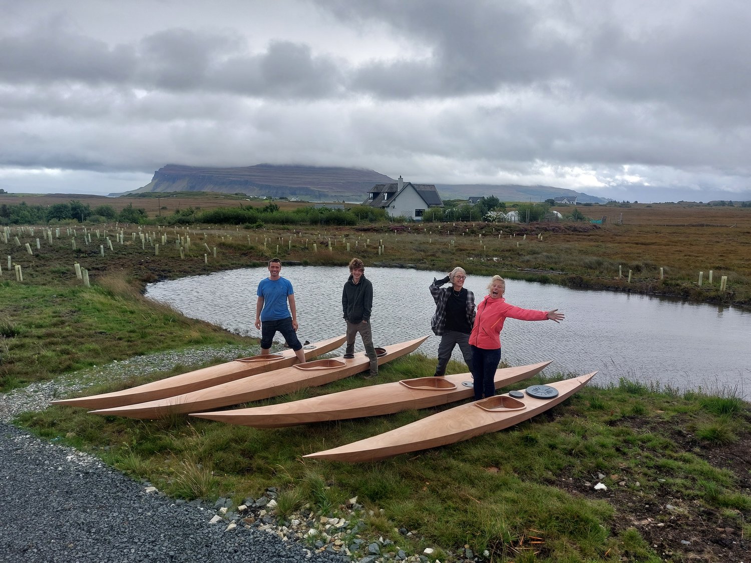 Canoe or Kayak Building Course on the Isle of Mull gallery 4