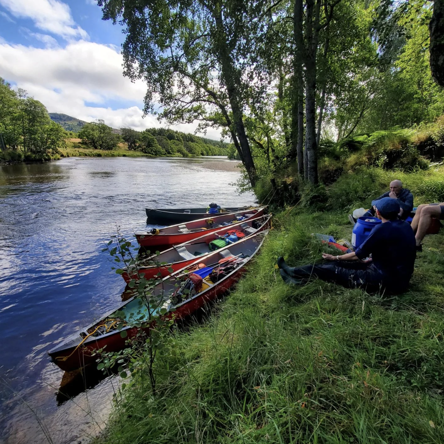 Canoe Expedition Down The River Spey, photo 2