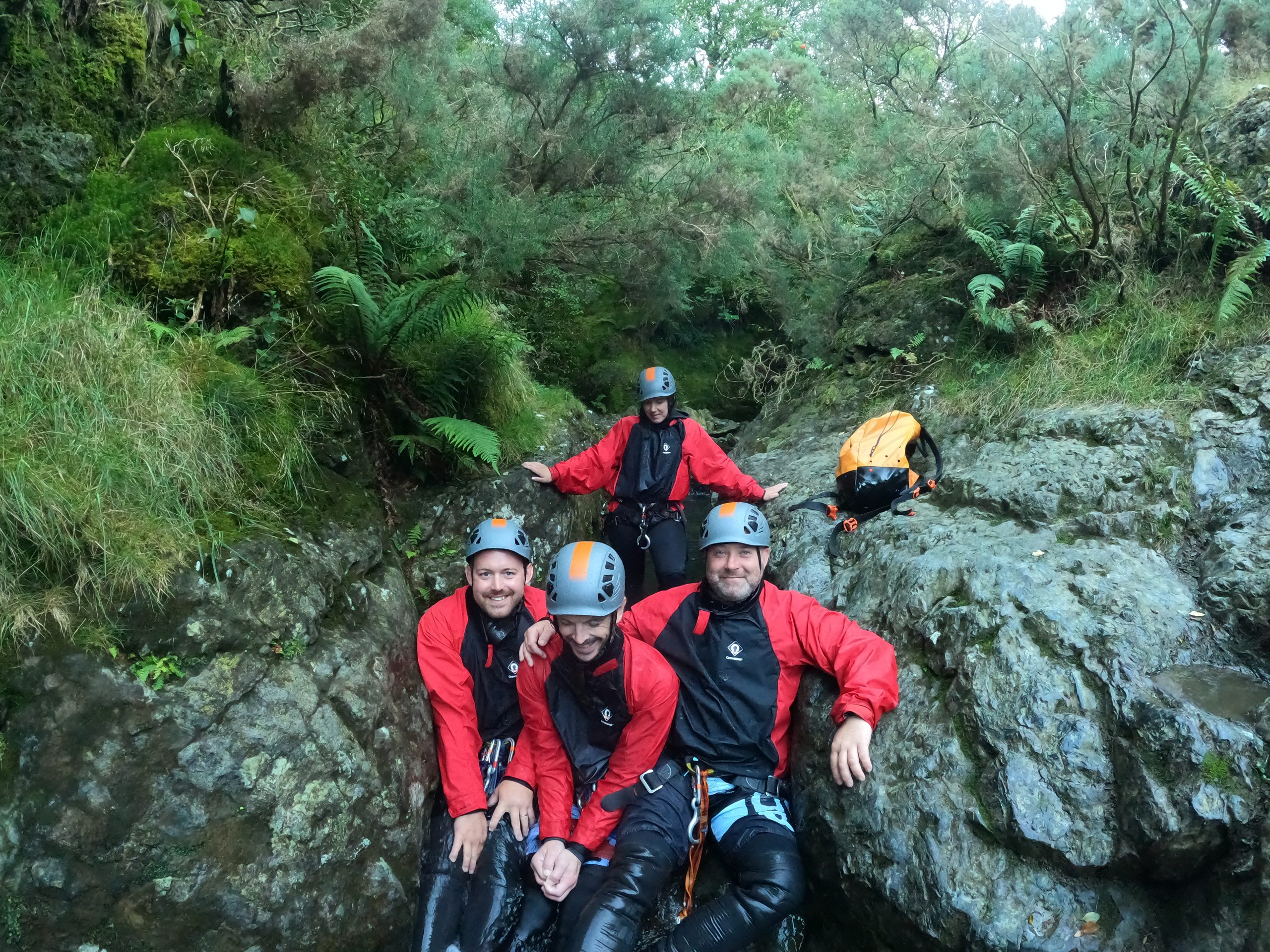 Ghyll Scrambling in Stoneycroft Ghyll, Keswick gallery 8