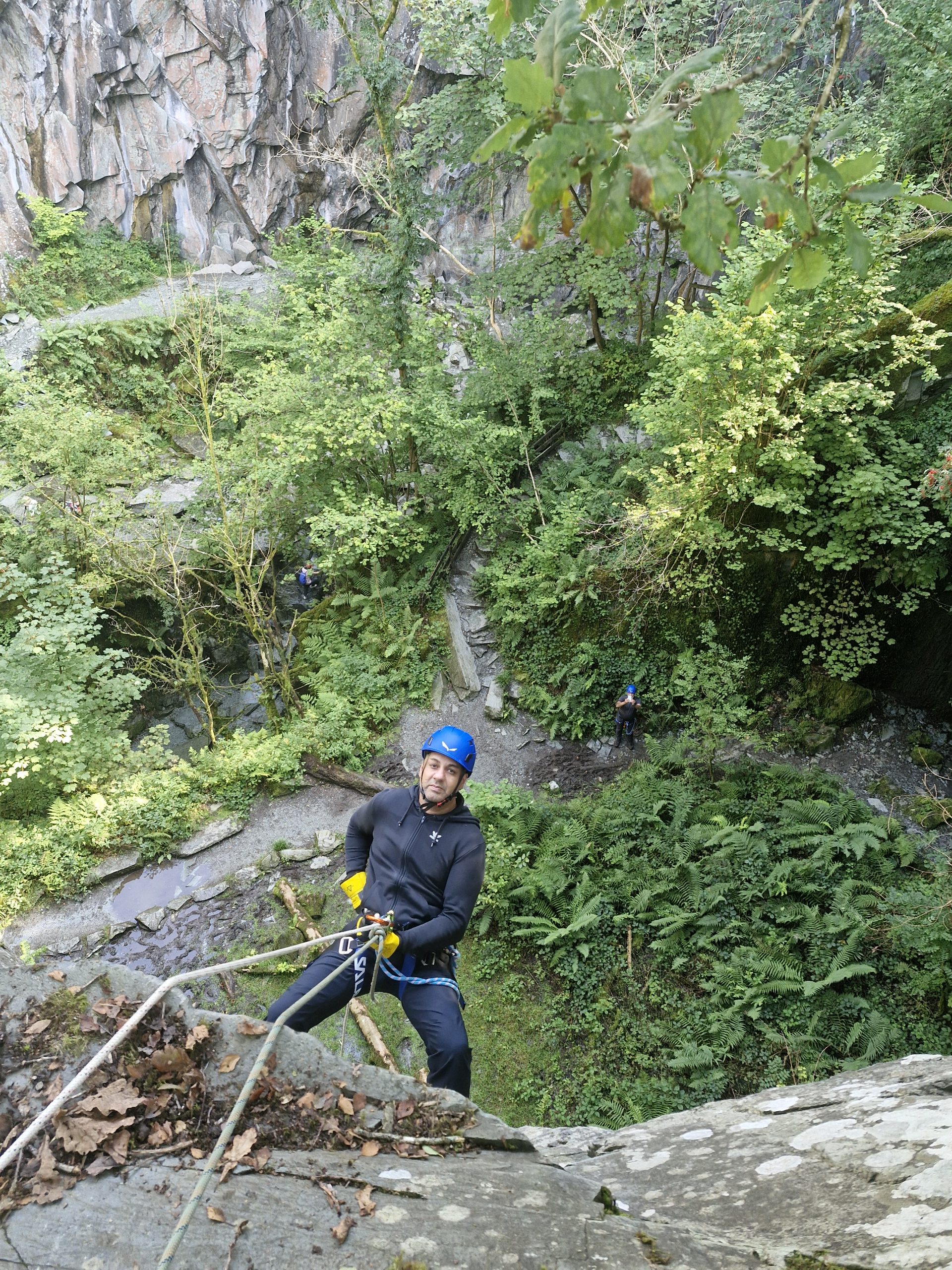 Abseiling – Cathedral Quarry, Lake District, photo 4
