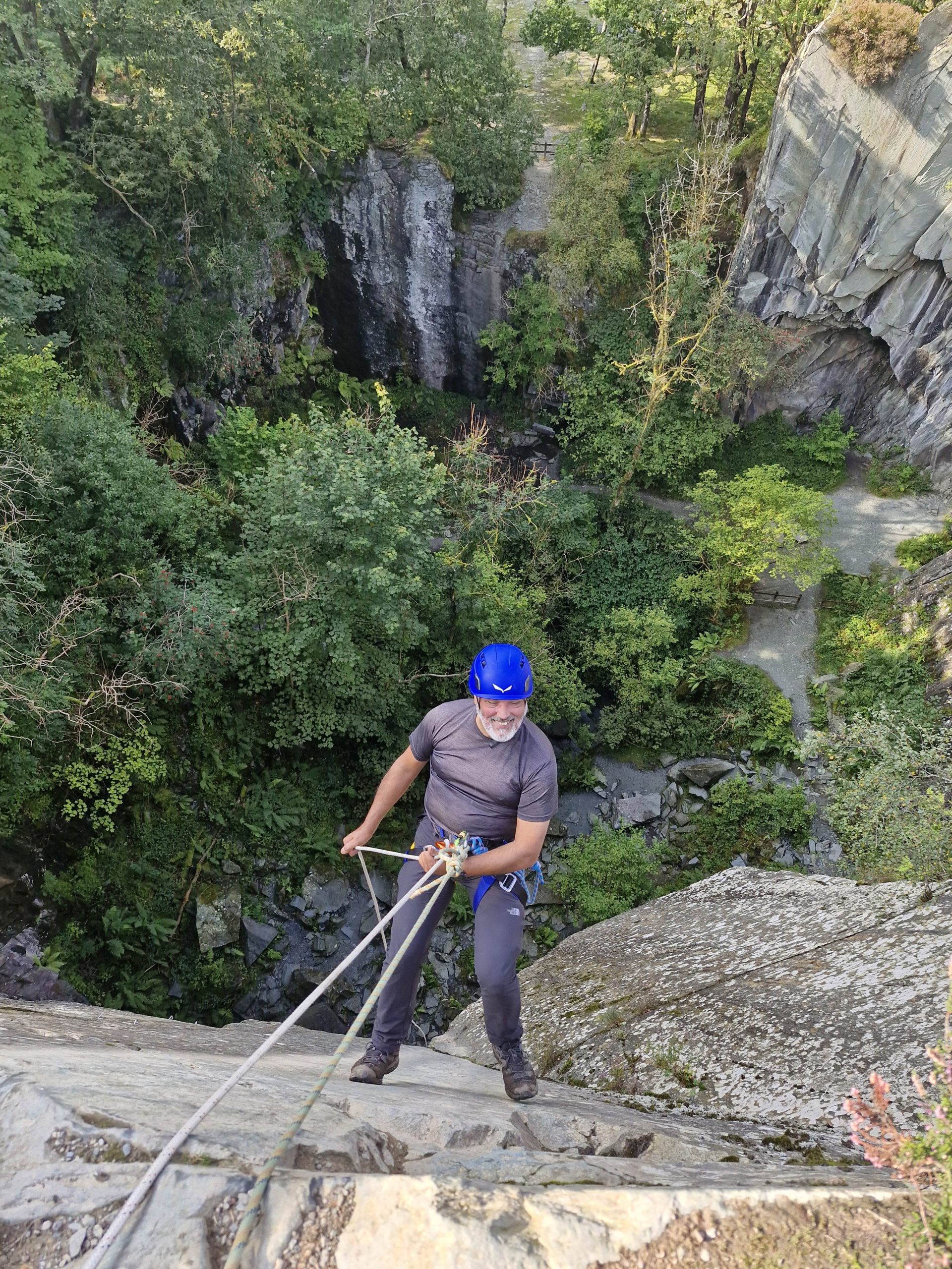 Abseiling – Cathedral Quarry, Lake District gallery 5