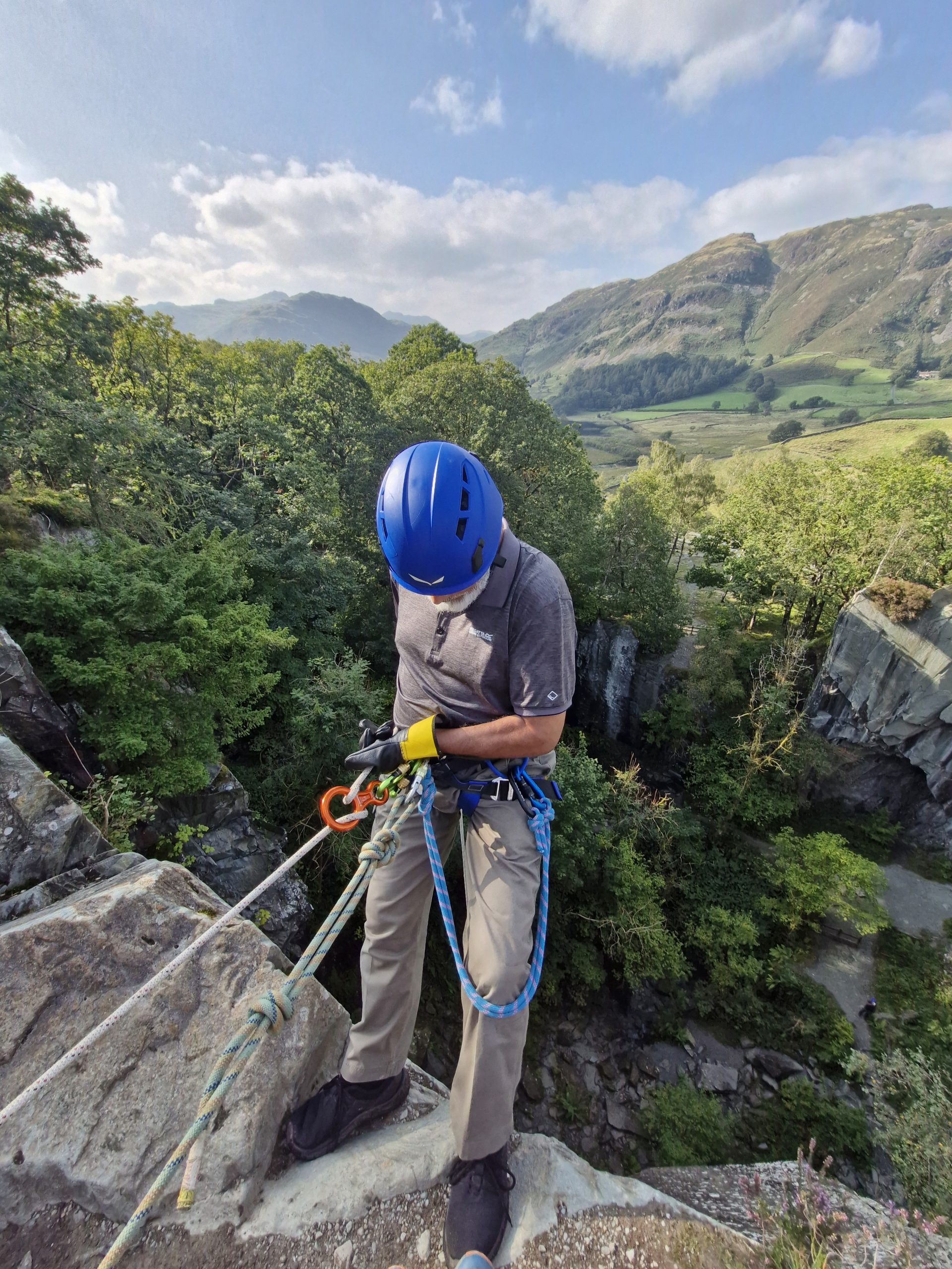 Abseiling – Cathedral Quarry, Lake District gallery 7