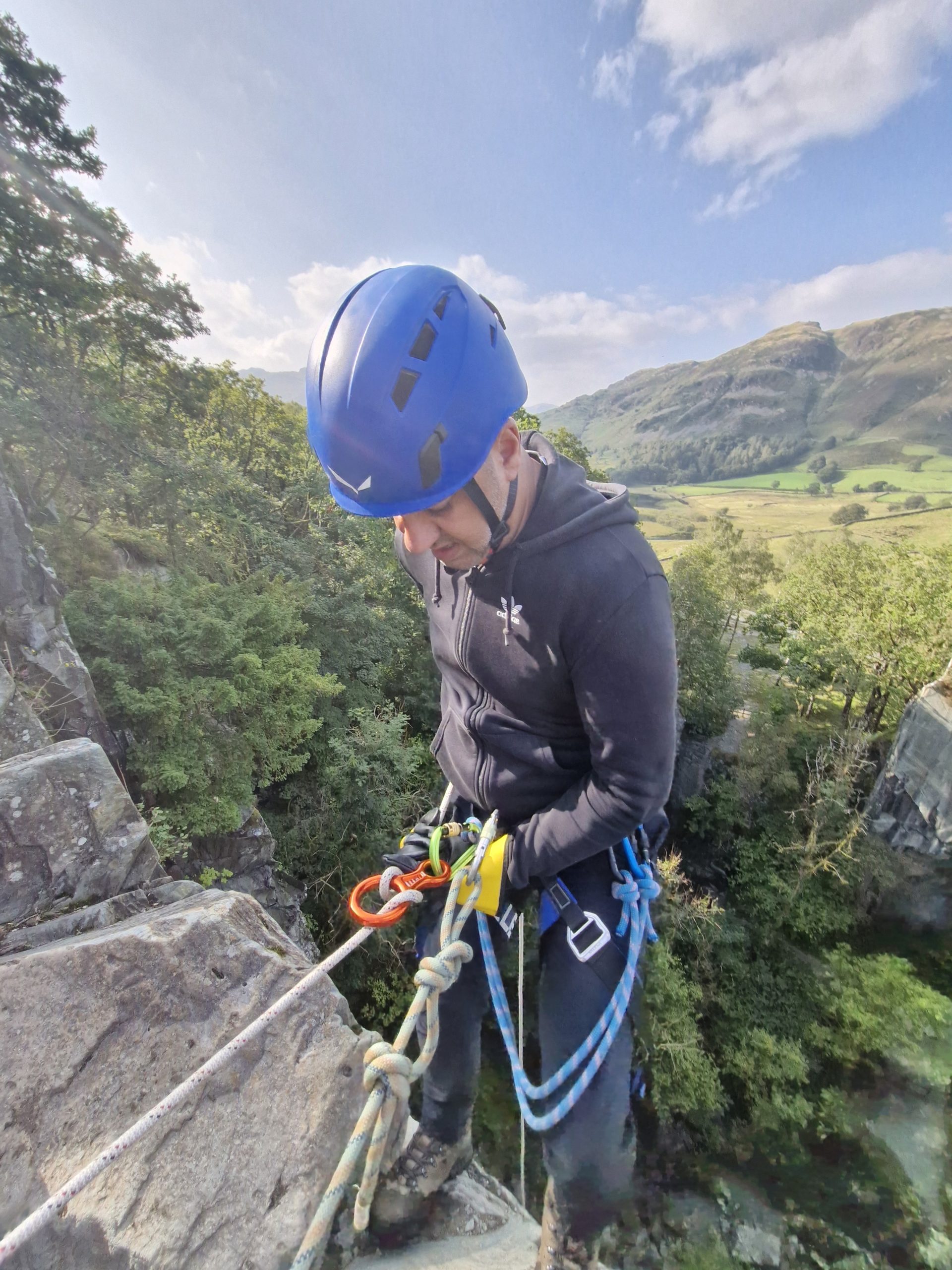 Abseiling – Cathedral Quarry, Lake District gallery 8
