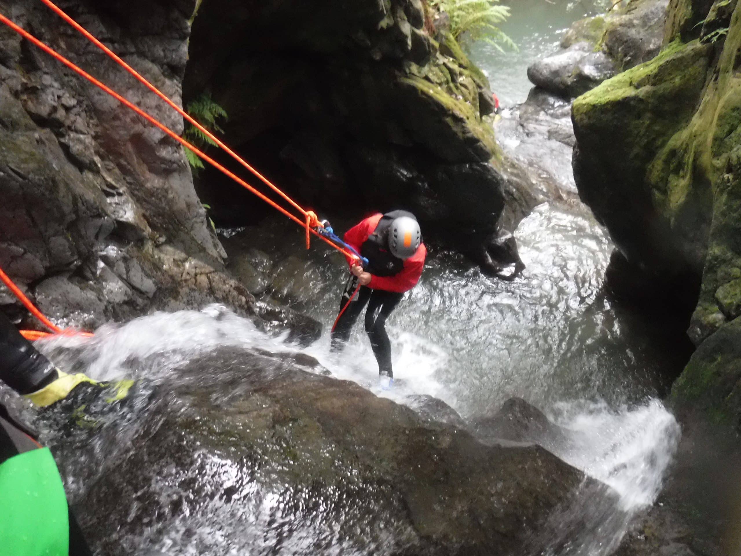 Canyoning in The Twiss, Ingleton gallery 2