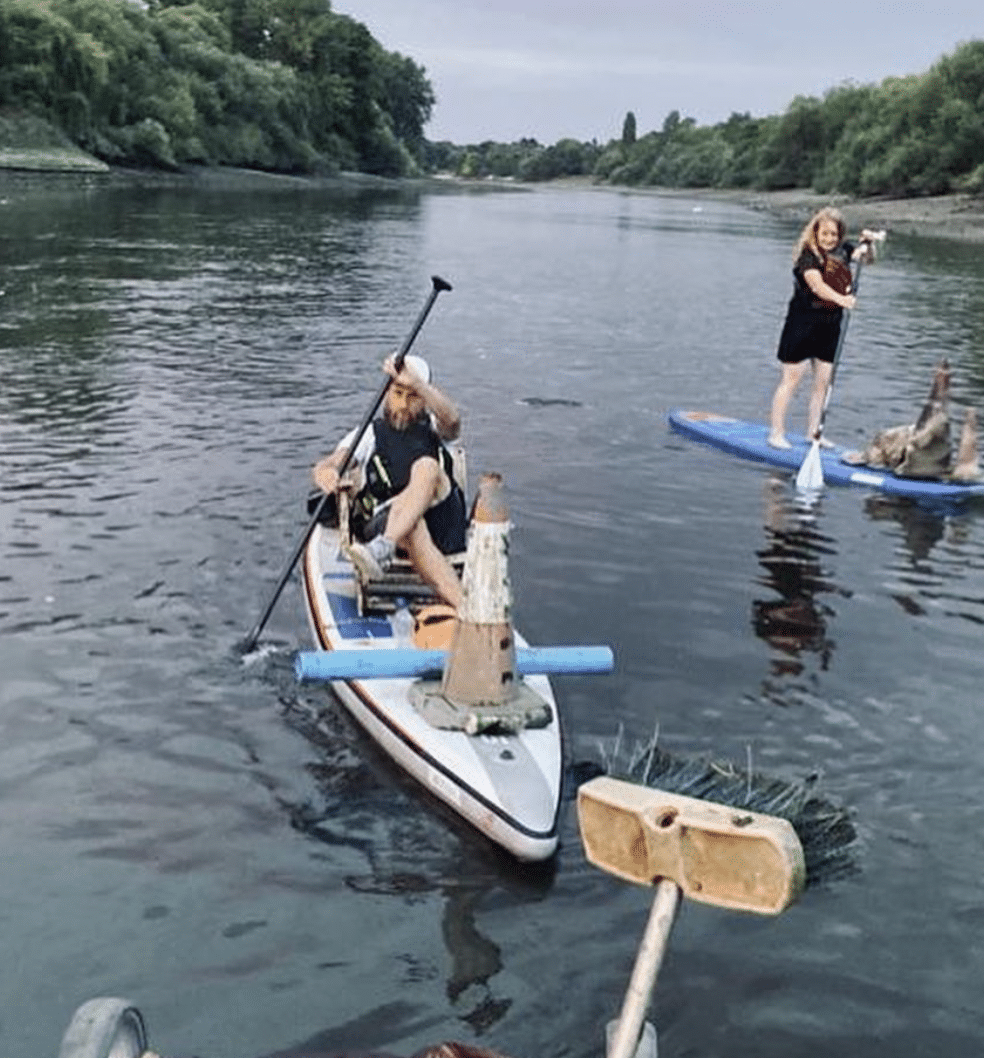 Richmond SUP Plastic Clean Up gallery 2