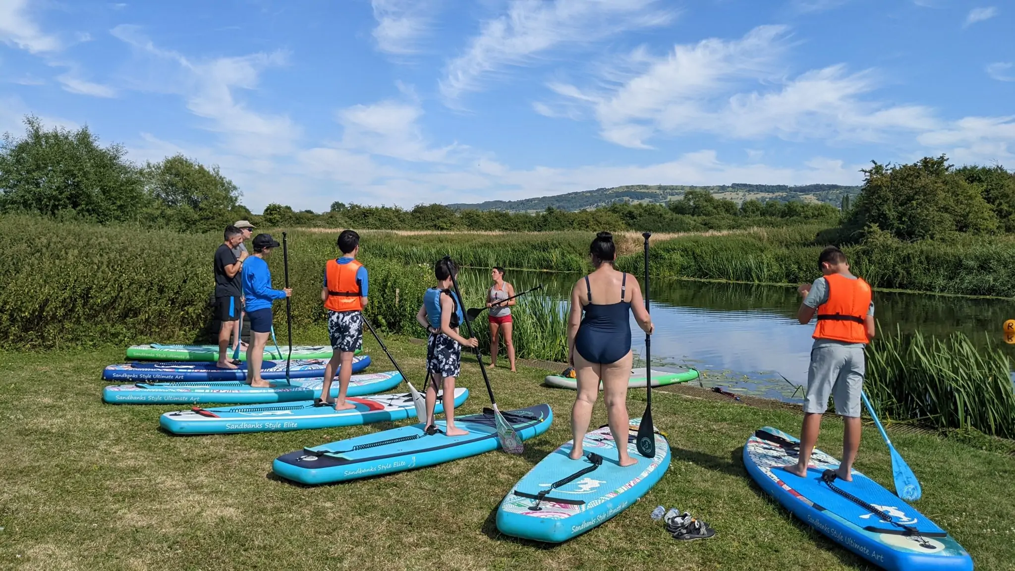 Learn to SUP Session in Worcestershire gallery 3